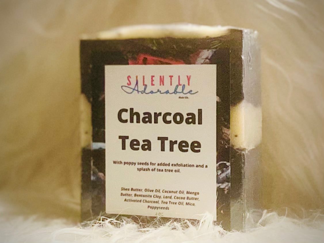 Charcoal & Tea Tree – Purifying Body Soap | Detox & Refresh