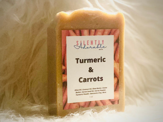 Turmeric & Carrots – Radiance Boosting Face & Body Soap | Glow & Nourish