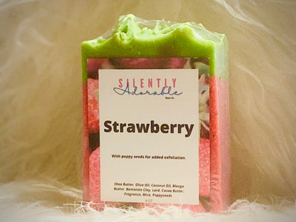 Strawberry Bliss – Nourishing Body Soap | Sweet & Refreshing