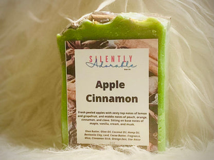 Apple Cinnamon Bliss – Handcrafted Body Soap | Warm & Inviting